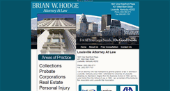 Desktop Screenshot of brianhodge.com